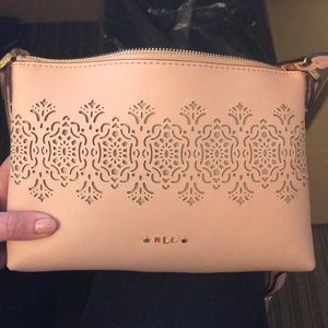 Ralph Lauren blush crossbody with matching wallet